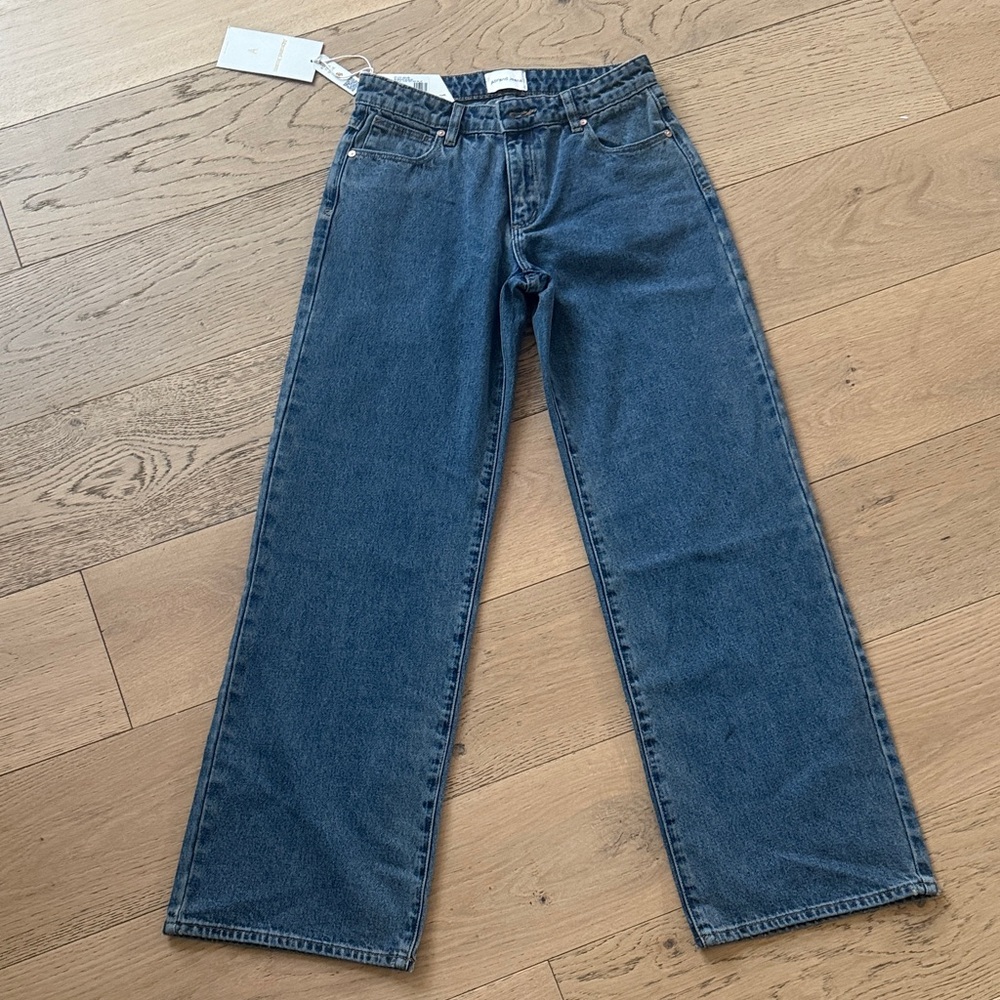 Abrand Mid Blue Denim Jeans